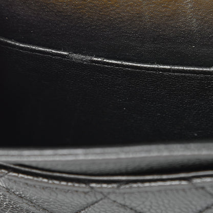 Chanel Caviar Quilted Medium Double Flap Black 12 of 17