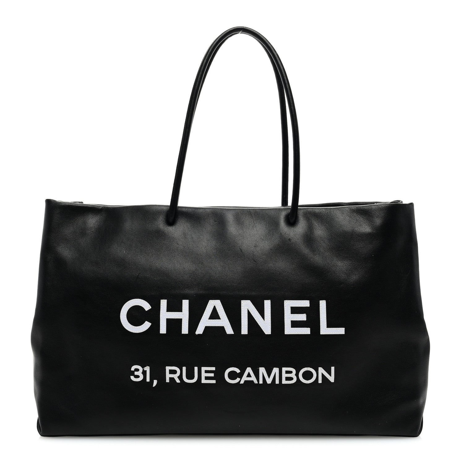 Chanel Calfskin Large Essential 31 Rue Cambon Tote Black 1 of 11