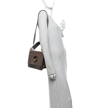 Fendi Vitello Century F is Fendi Bi-Color FF 1974 Embossed Kan I Shoulder Bag Maya Black 2 of 11