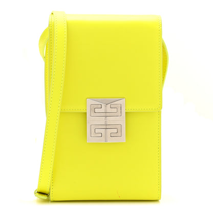 Givenchy Box Calfskin Mini 4G Vertical Bag Fluo Yellow 1 of 10