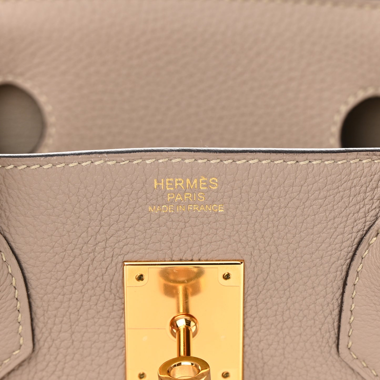 Togo Birkin 30 Gris Tourterelle