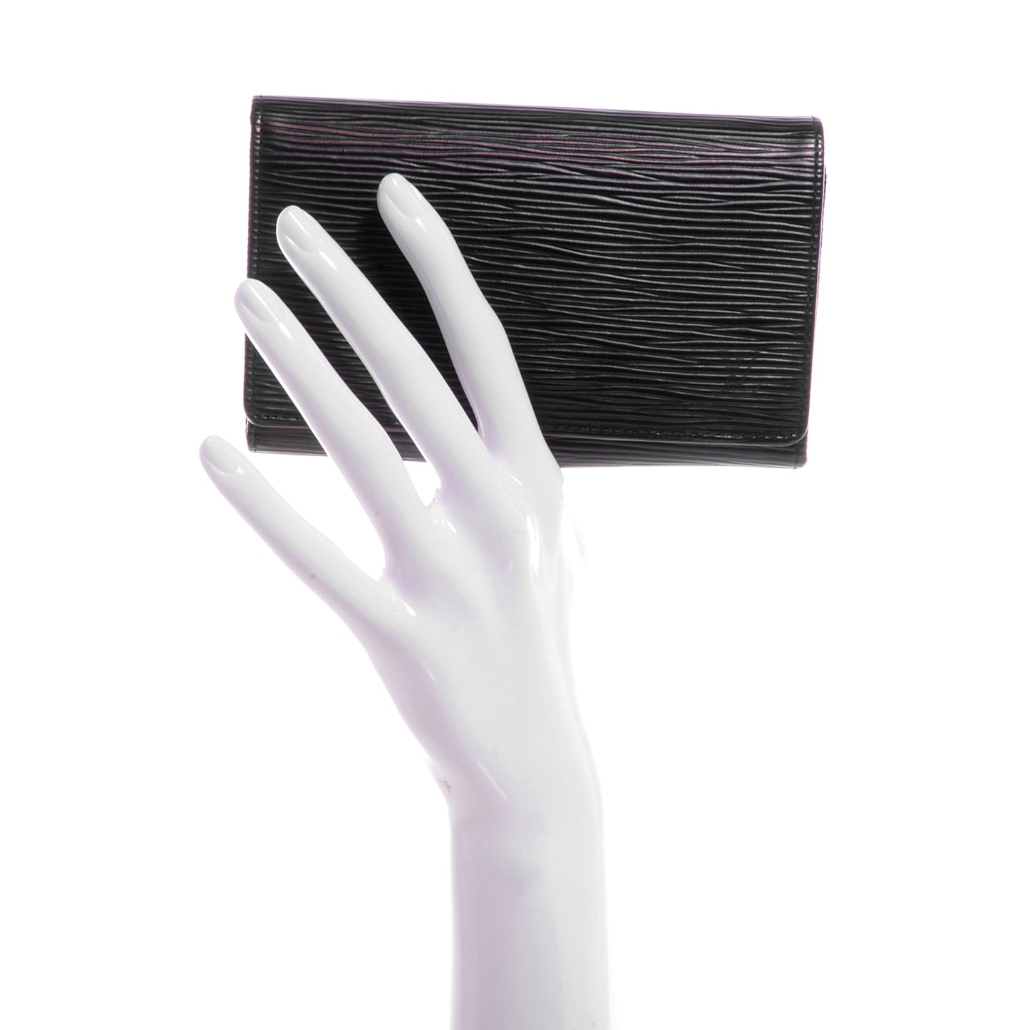 Epi Porte-Monnaie Billets Tresor Wallet Black