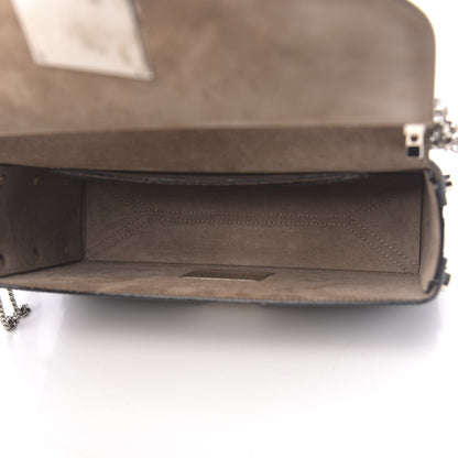 Jimmy Choo Smooth Calfskin Lockett City Shoulder Bag Black 5 of 11