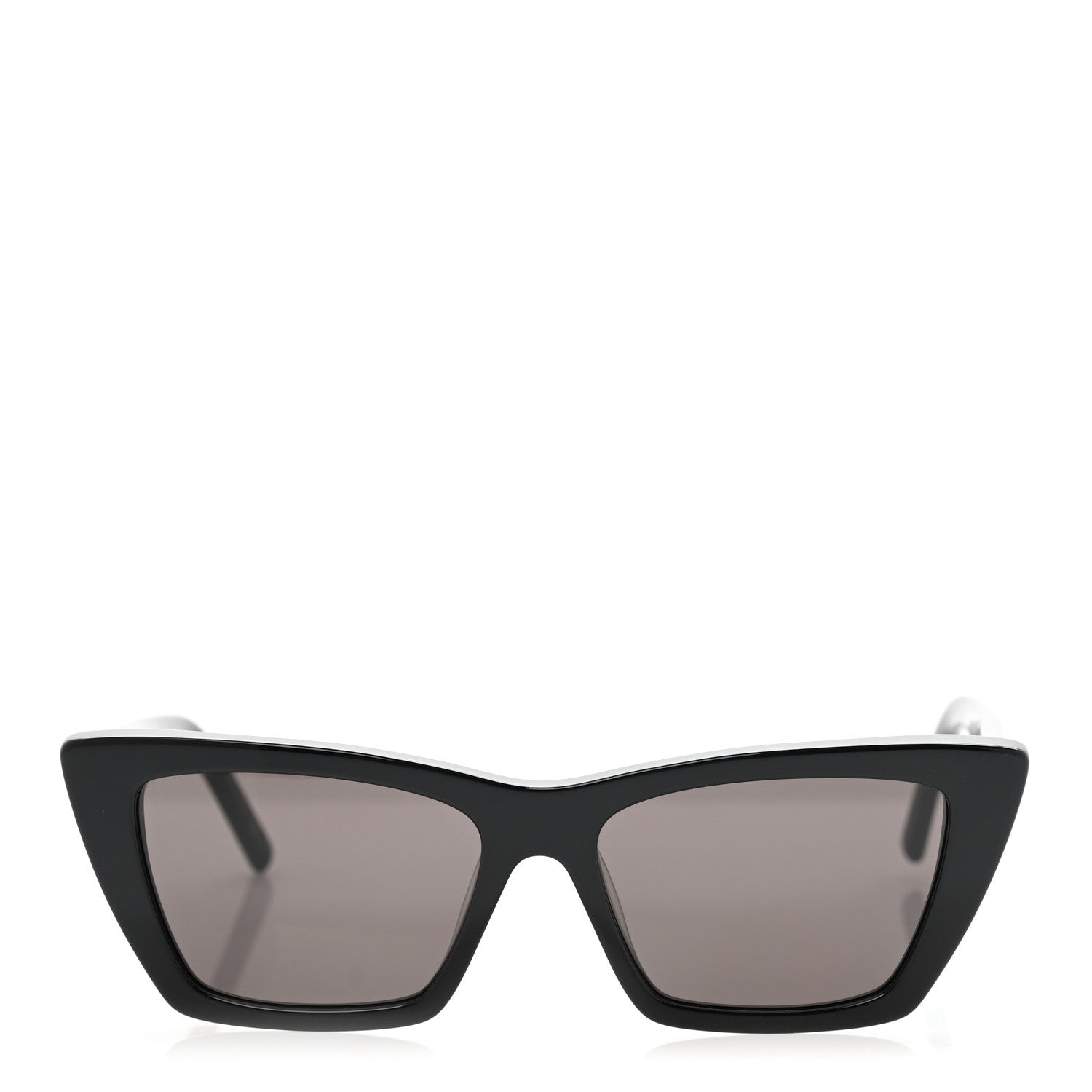 Saint Laurent Acetate Mica Cat Eye Sunglasses SL 276 Black 2 of 9