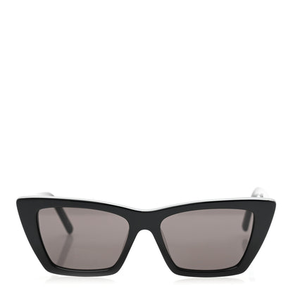 Saint Laurent Acetate Mica Cat Eye Sunglasses SL 276 Black 2 of 9