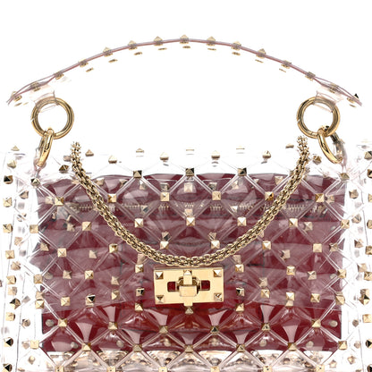 Valentino Garavani PVC Medium Rockstud Spike Shoulder Bag 7 of 11