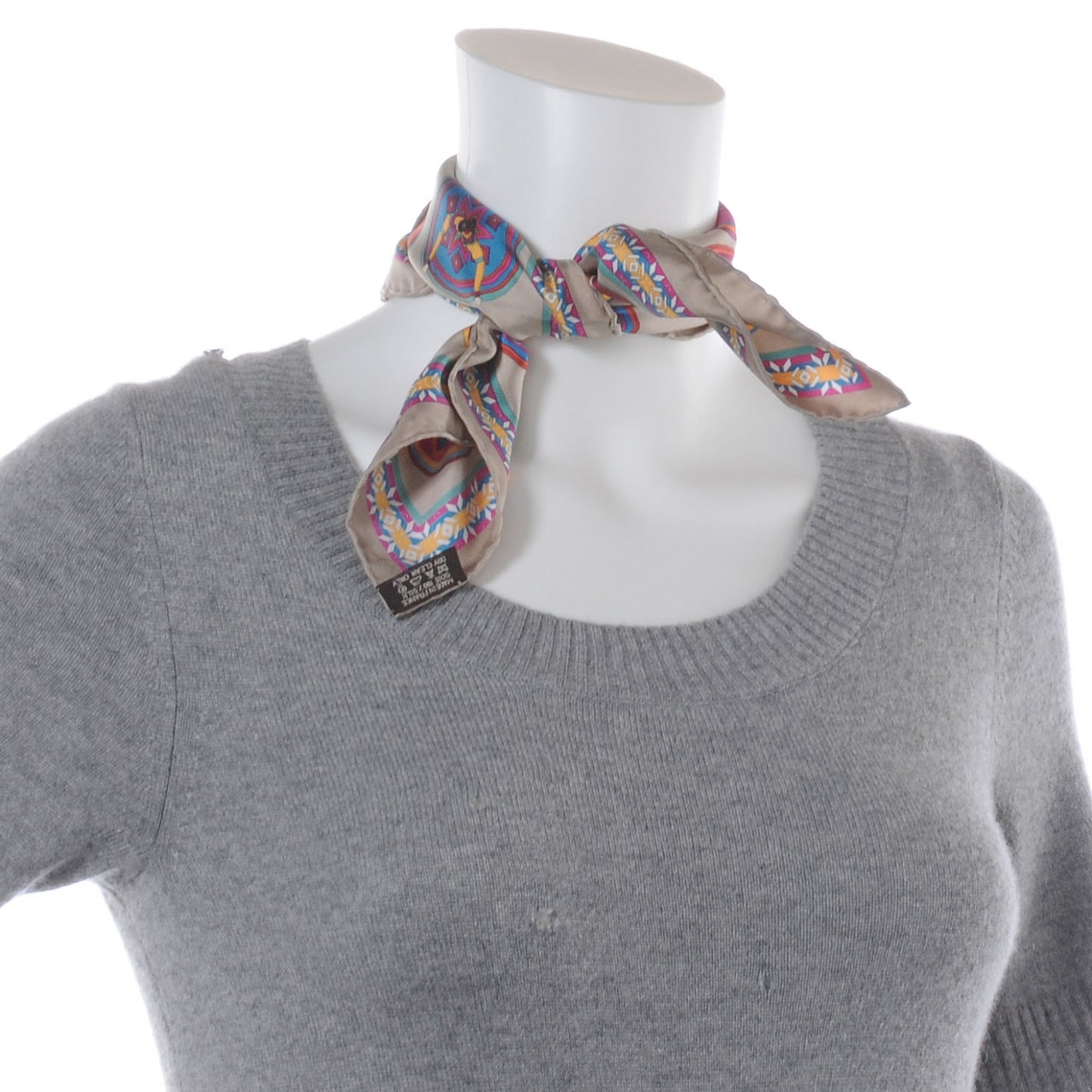 Silk Belles du Mexique Pocket Square Scarf