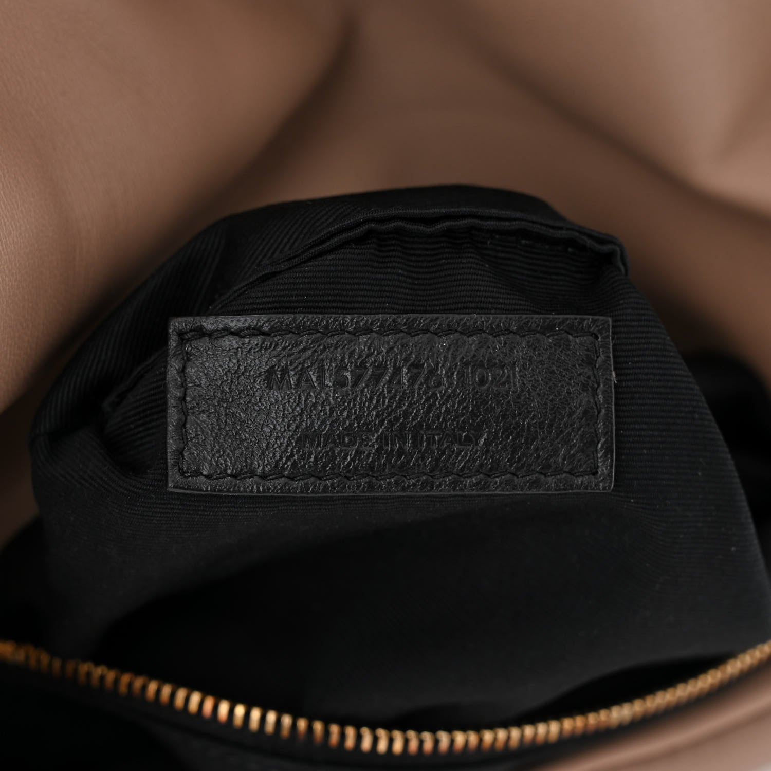 Saint Laurent Lambskin Quilted Small Loulou Puffer Monogram Chain Satchel Dark Beige 7 of 10