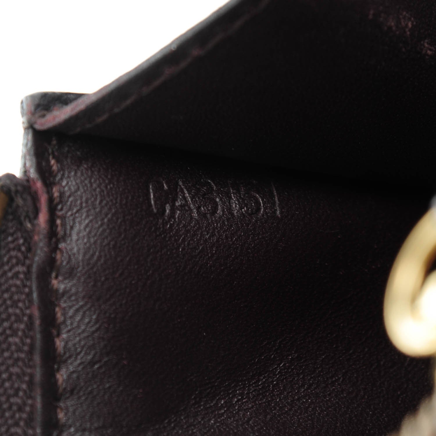 Louis Vuitton Vernis Key Pouch Amarante 7 of 7