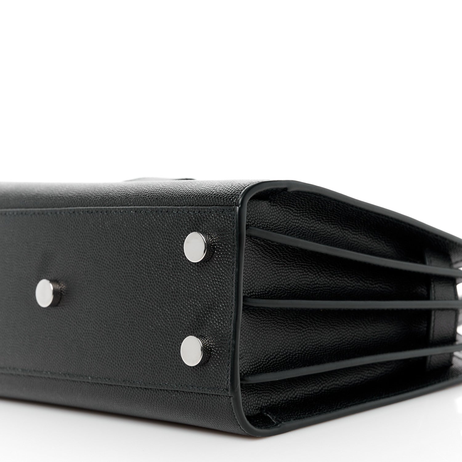 Saint Laurent Grain de Poudre Nano Sac De Jour Black 9 of 12