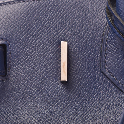 Hermes Epsom Birkin 30 Bleu Saphir 28 of 32