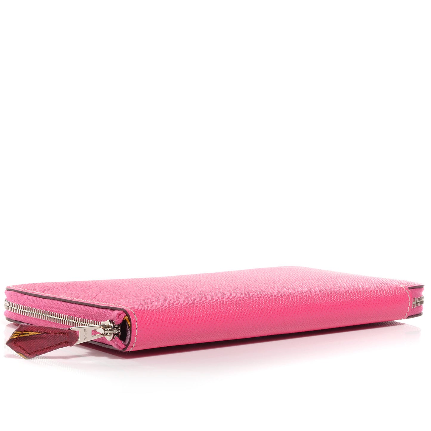 Epsom Silk'In Compact Wallet Rose Tyrien
