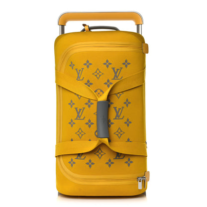 Louis Vuitton Knit Monogram Horizon Soft Duffle 55 Jaune 1 of 12