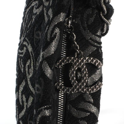 Chanel Silver CC Chain Pochette Black 5 of 8