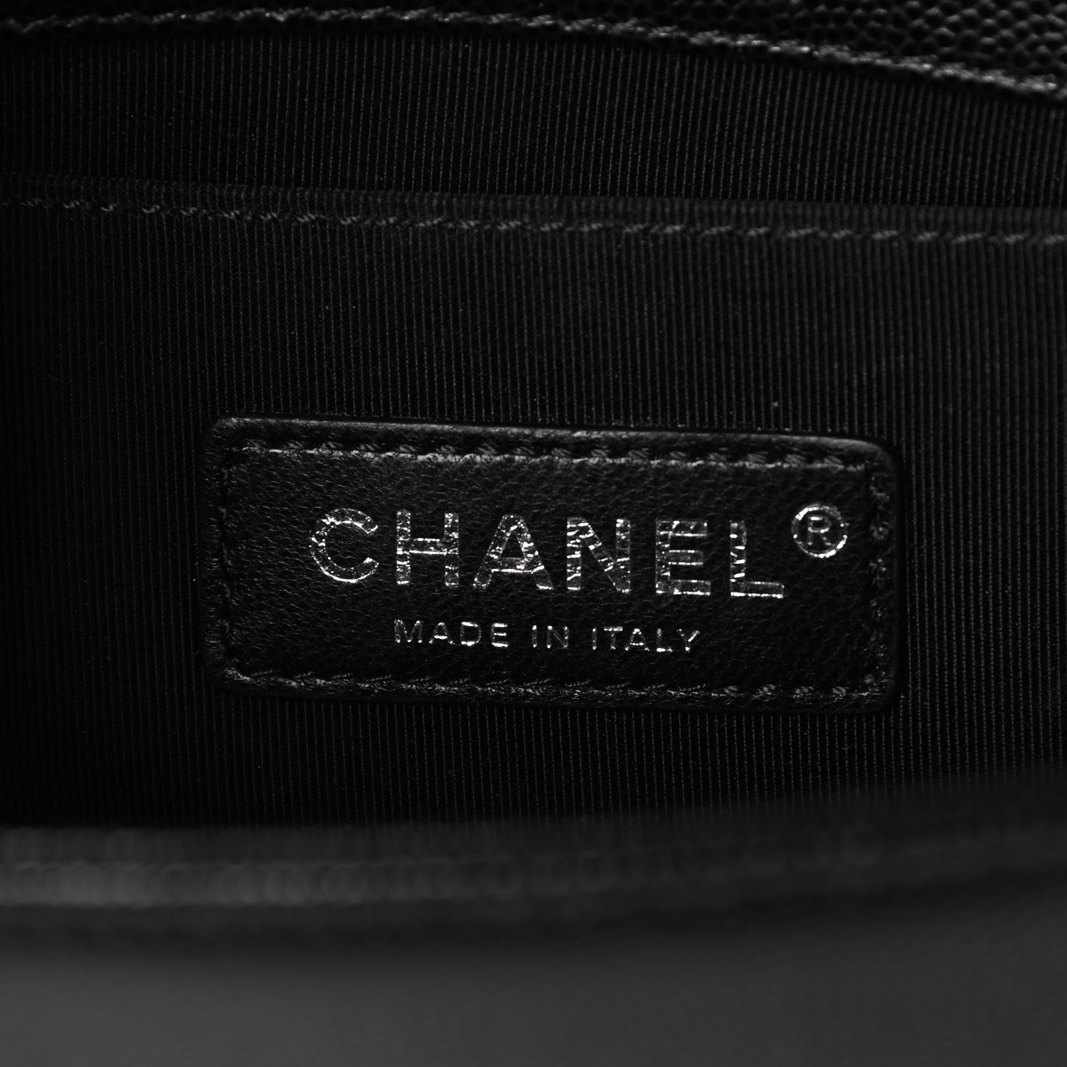 Chanel Caviar Quilted Small Boy Flap Black 6 of 10