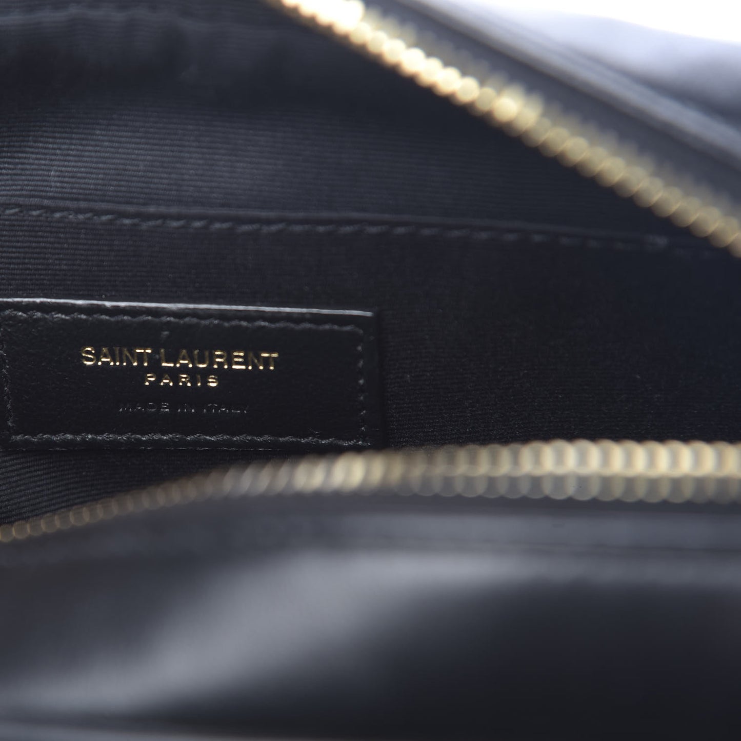 Calfskin Matelasse Monogram Lou Camera Bag Black