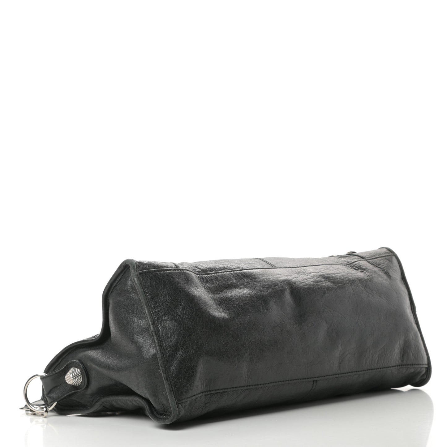 Agneau Giant 21 Silver Hardware Part Time Black