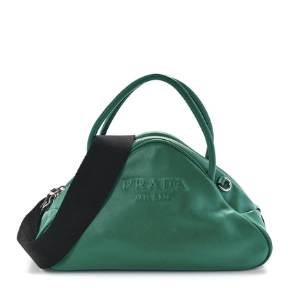 Prada Grace Lux Triangle Top Handle Shoulder Bag Mango 1 of 12