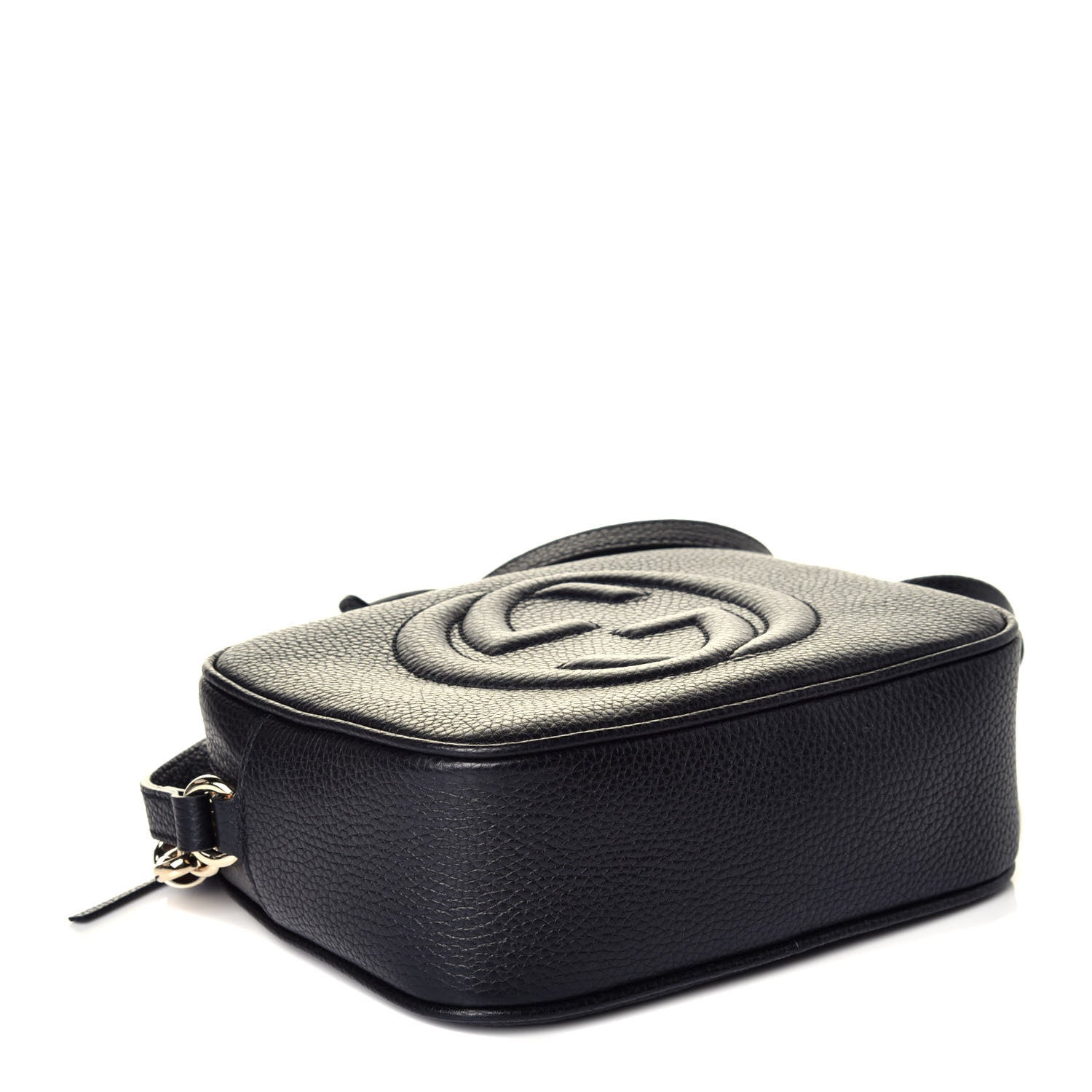 Gucci Pebbled Calfskin Small Soho Disco Bag Black 4 of 9
