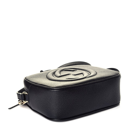 Gucci Pebbled Calfskin Small Soho Disco Bag Black 4 of 9