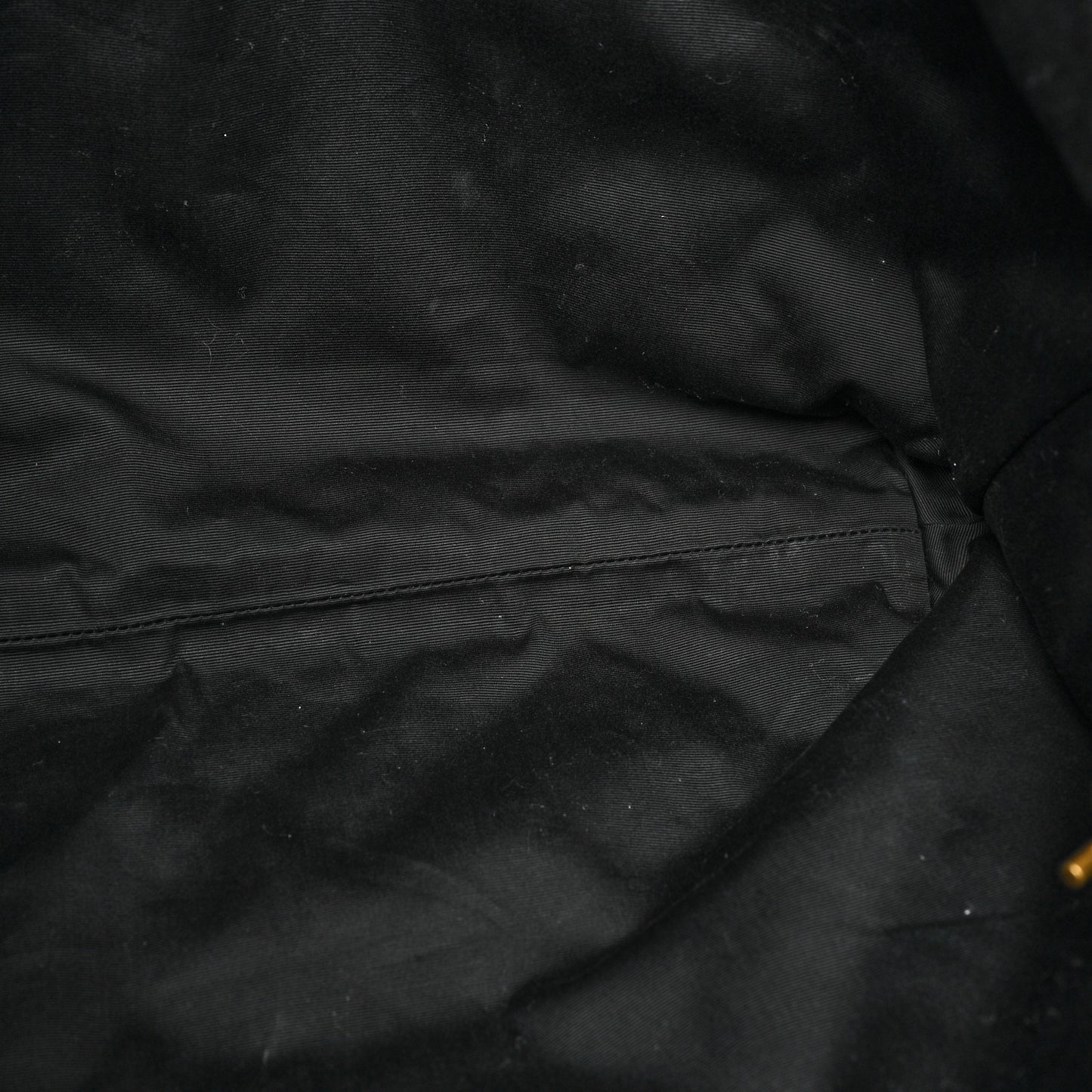 Lambskin Quilted Maxi Icare Shopping Tote Black