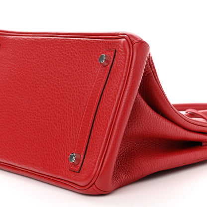 Hermes Togo Birkin 30 Rouge Vif 9 of 9