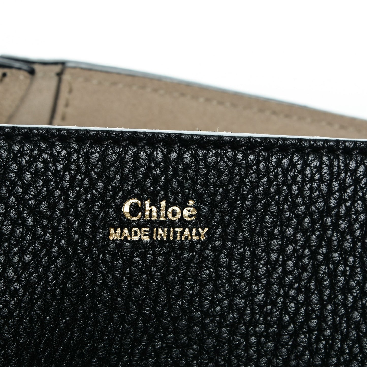 Grained Lambskin Drew Shoulder Bag Black