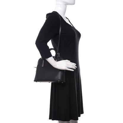 Gucci Calfskin Bamboo Top Handle Black 2 of 10