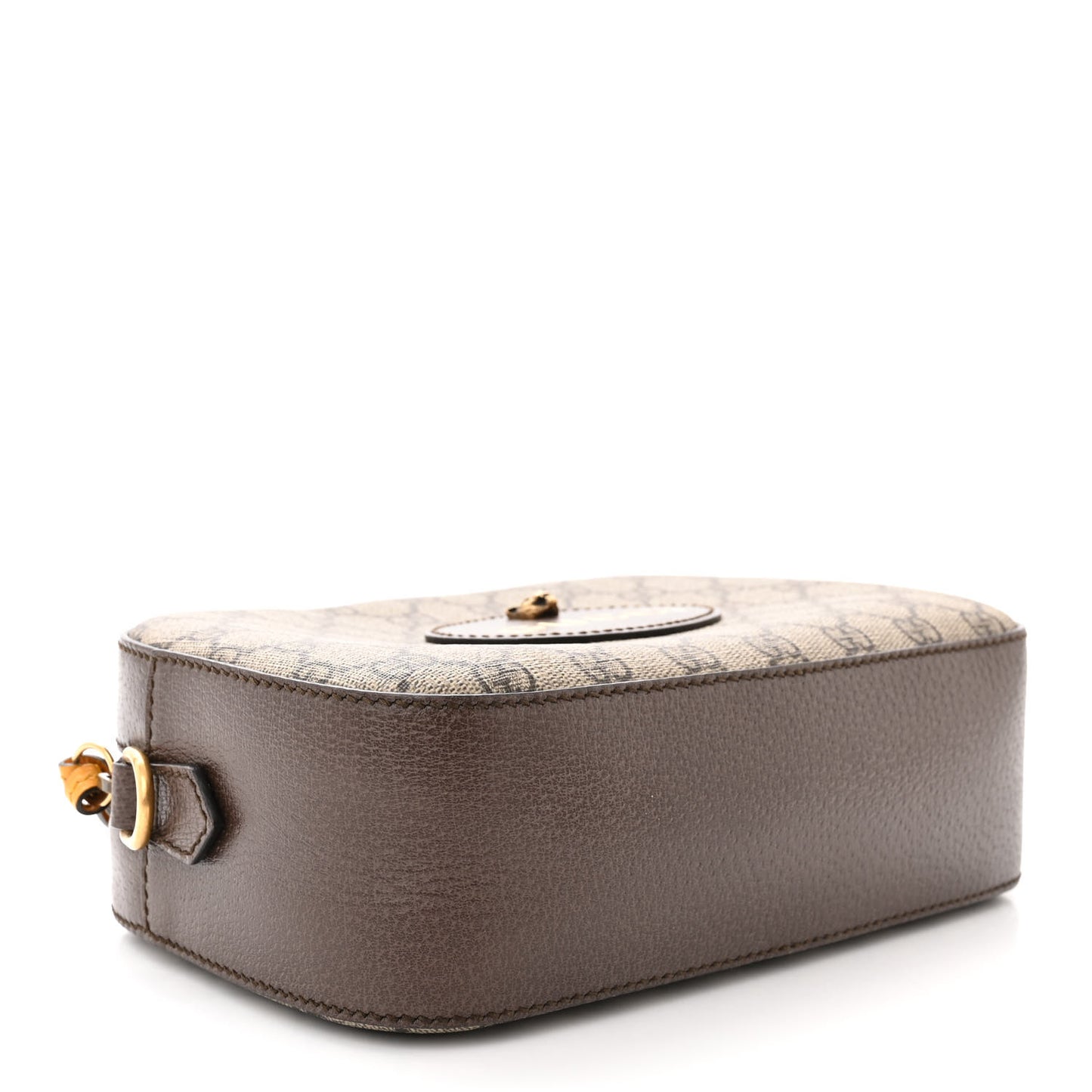 GG Supreme Monogram Web Neo Vintage Shoulder Bag Beige New Acero Crop