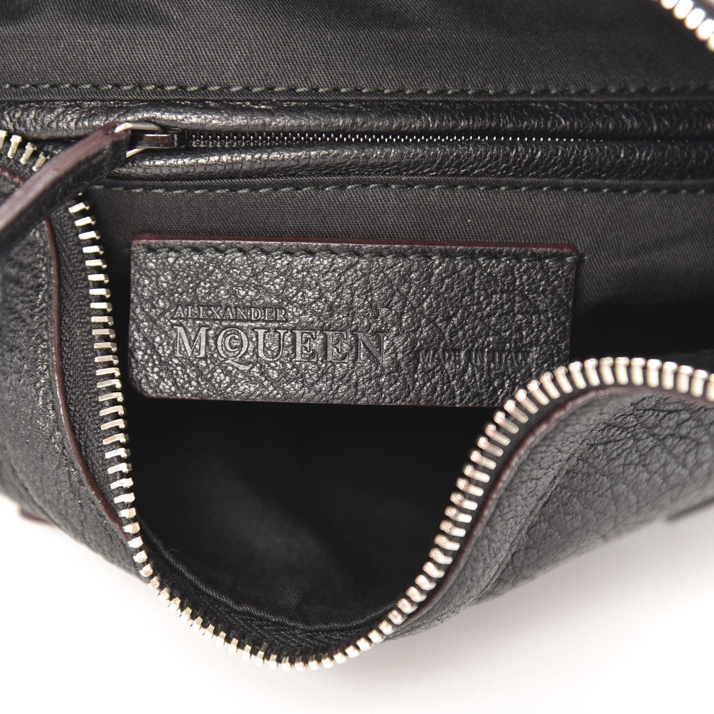 Calfskin De Manta Clutch Black