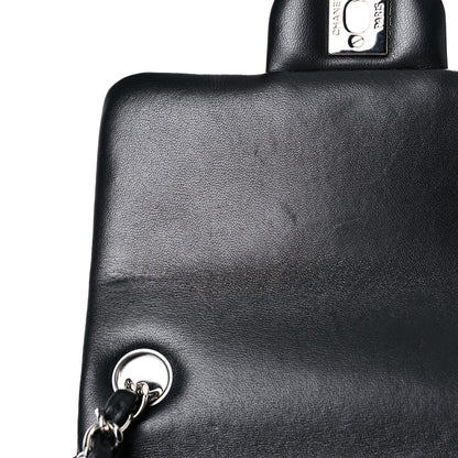 Chanel Lambskin Quilted Mini Square Flap Black 10 of 10