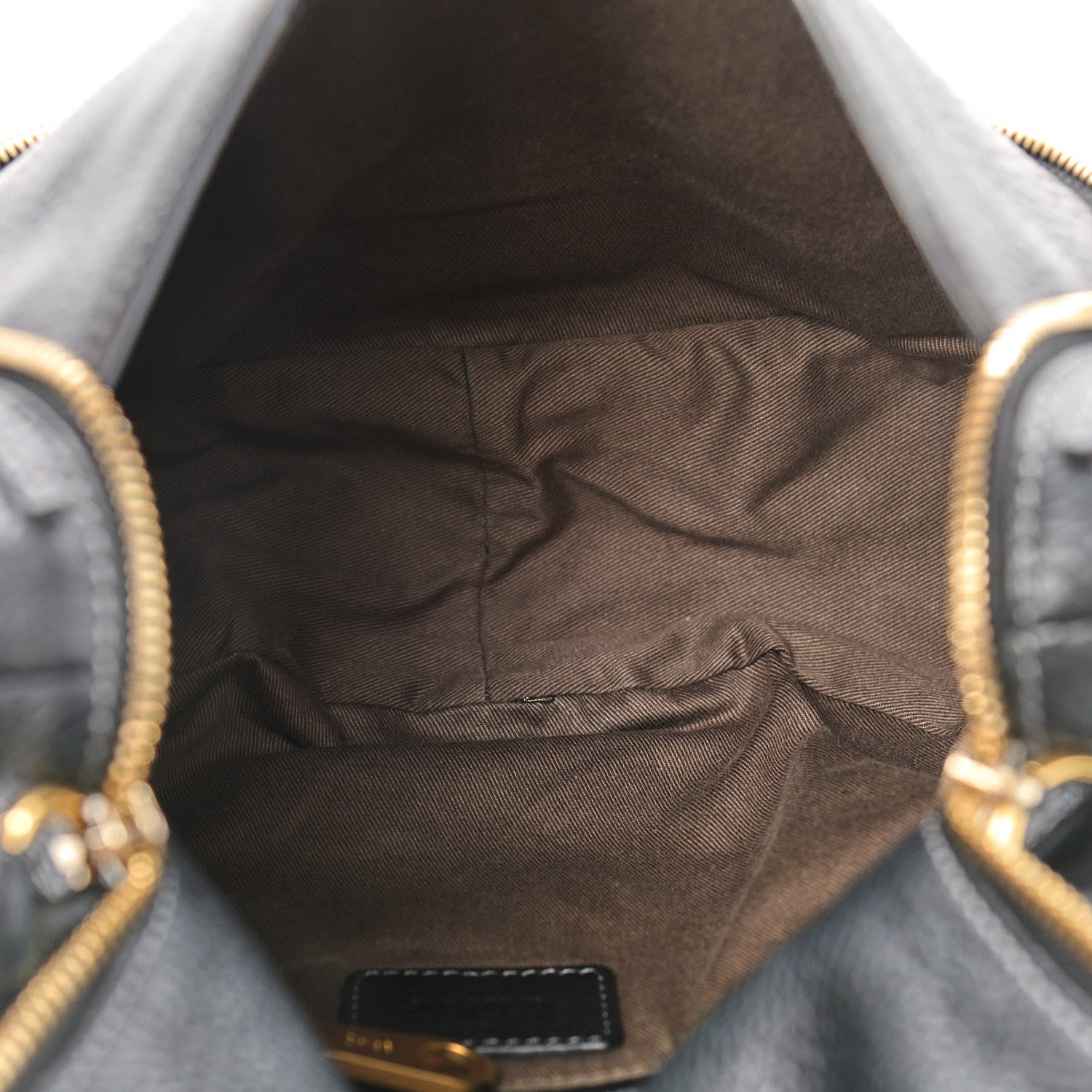 Chloe Calfskin Medium Marcie Round Zip Crossbody Bag Black 5 of 11