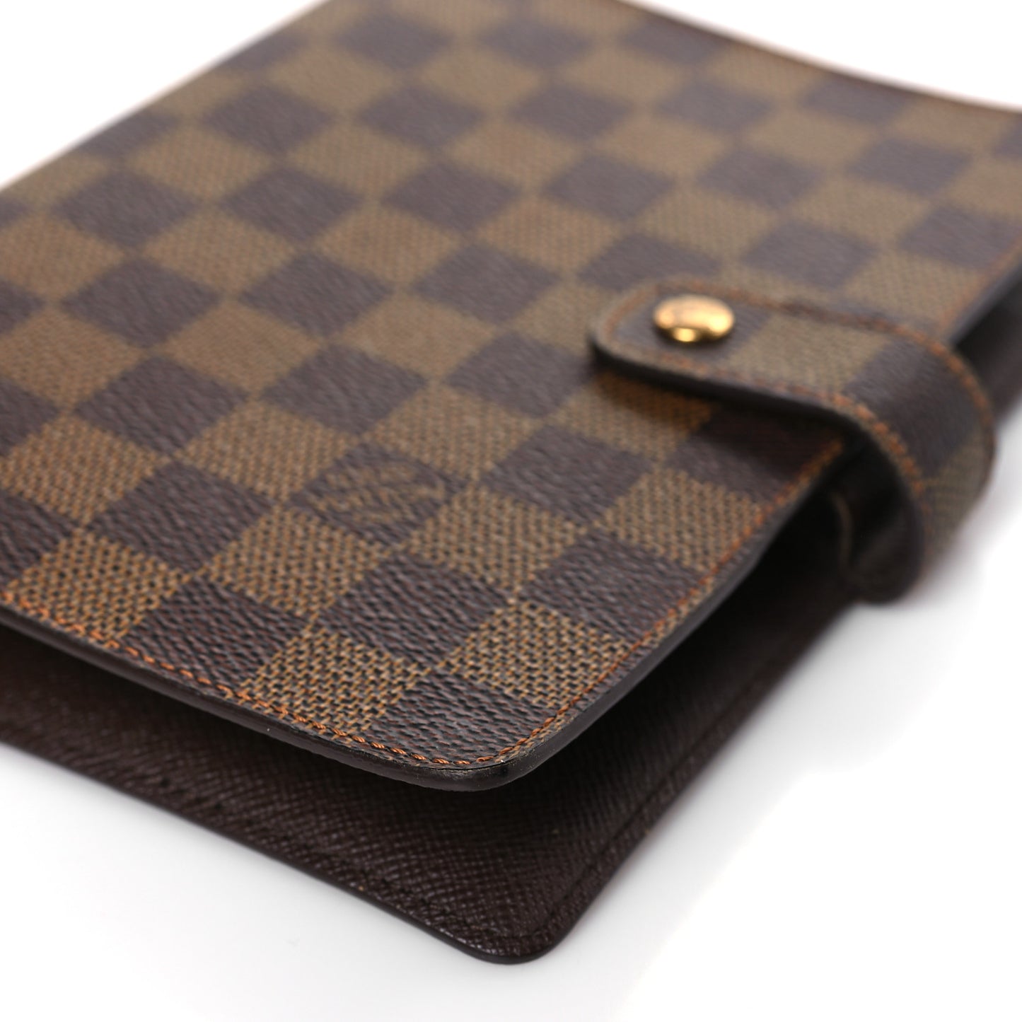 Damier Ebene Medium Ring Agenda Cover