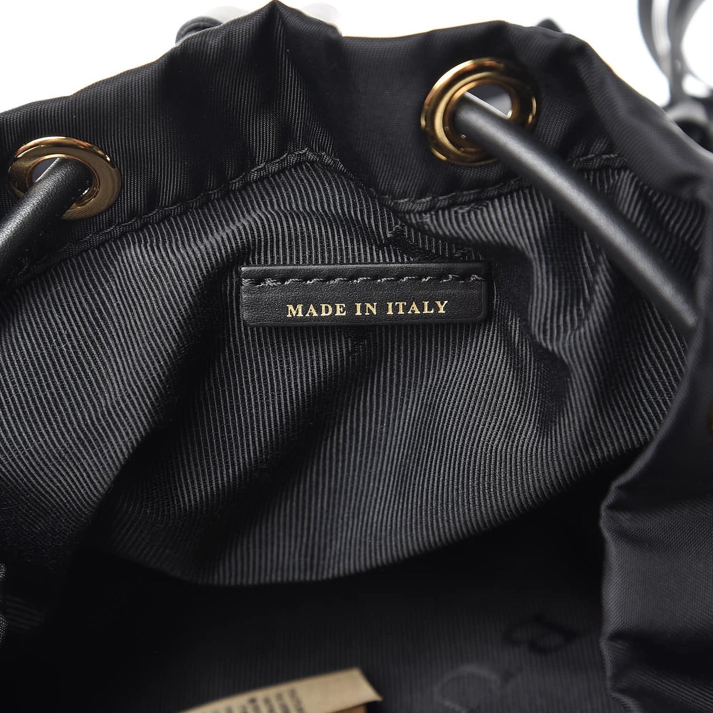 Nylon Small Rucksack Backpack Black