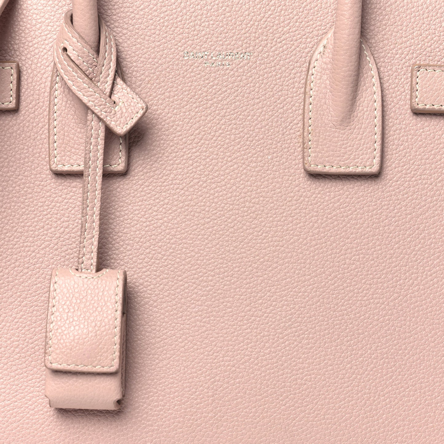 Grained Calfskin Baby Sac De Jour Souple Rose