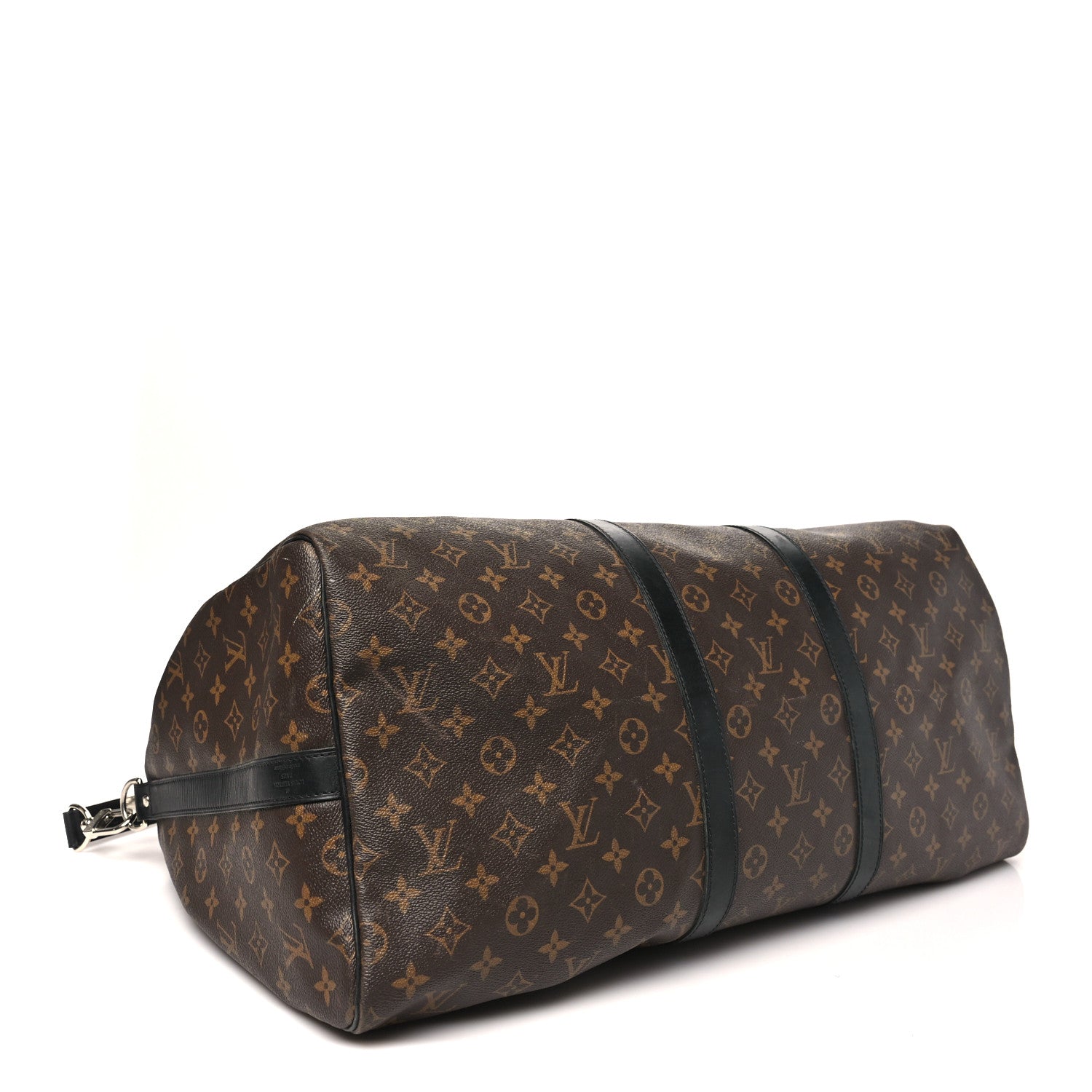 Louis Vuitton Monogram Macassar Keepall Bandouliere 55 3 of 9