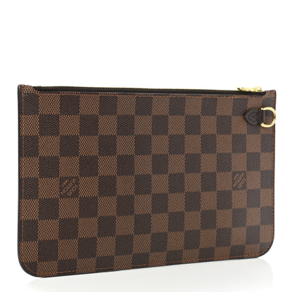 Louis Vuitton Damier Ebene Neverfull MM GM Pochette 3 of 7