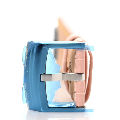 Louis Vuitton Alligator Tambour Watch Strap Pink 5 of 5
