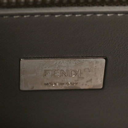Fendi Vitello Tahiti Burro Large Peekaboo Iconic Essentially Satchel Macaron Foresta 8 of 10