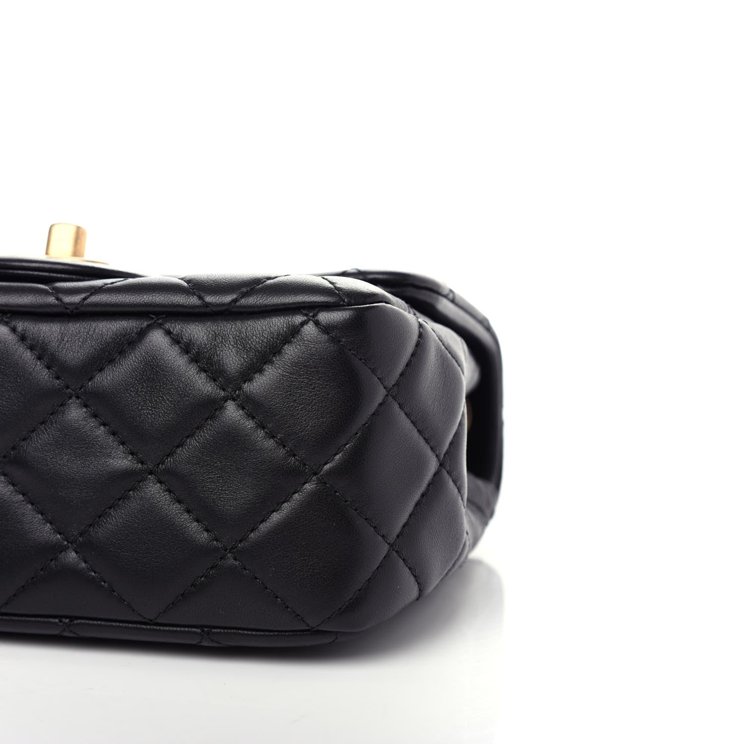 Chanel Lambskin Quilted Mini Pearl Crush Flap Black 9 of 11