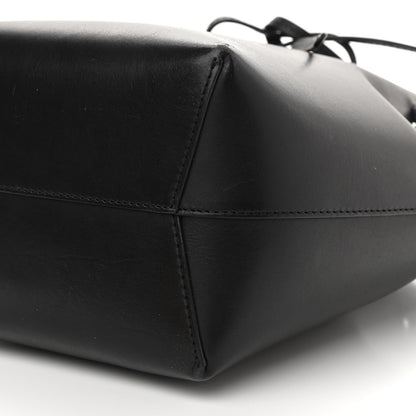 Mansur Gavriel Calfskin Mini Bucket Bag Black Flamma 9 of 10