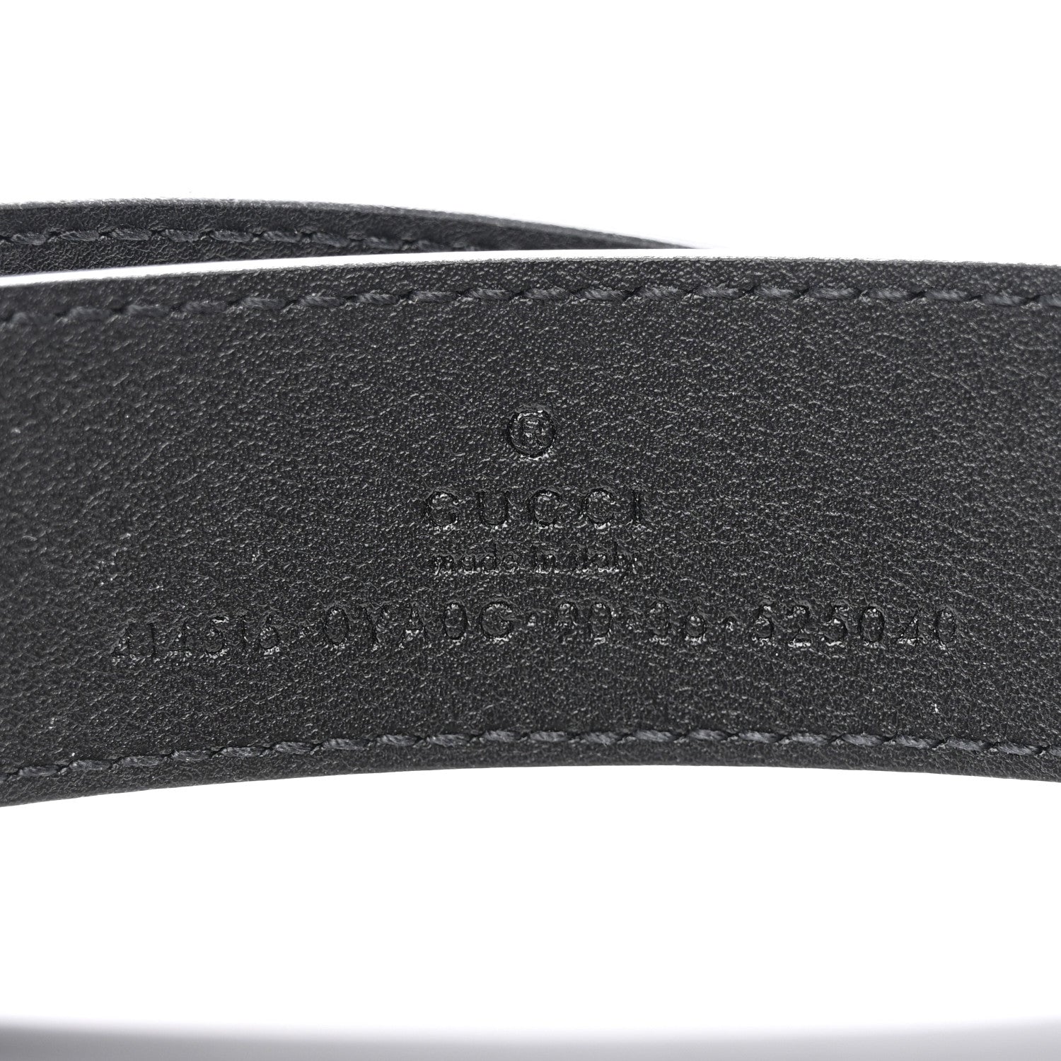 Gucci Calfskin Double G 30mm Belt 90 36 Black 3 of 6