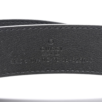 Gucci Calfskin Double G 30mm Belt 90 36 Black 3 of 6