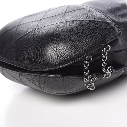 Chanel Calfskin Quilted Small Gabrielle Bucket Black 6 of 10