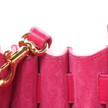 Saint Laurent Calfskin Nano Sac De Jour Lipstick Fuchsia 10 of 12