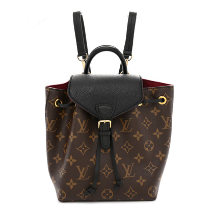 Louis Vuitton Monogram BB Montsouris NM Backpack Black 1 of 10