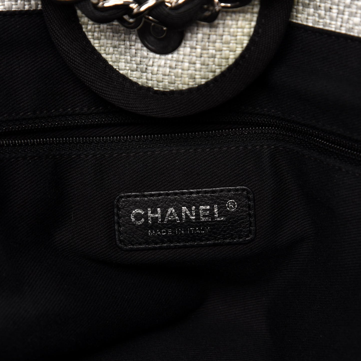 Canvas Medium Deauville Tote Grey
