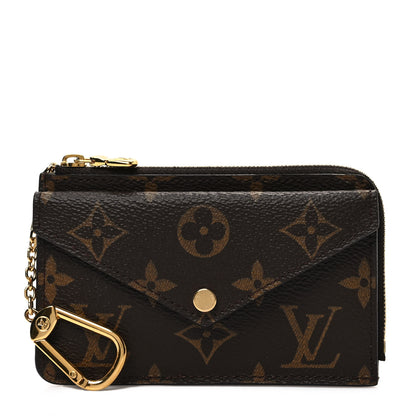 Louis Vuitton Monogram Recto Verso Card Holder Black 1 of 6