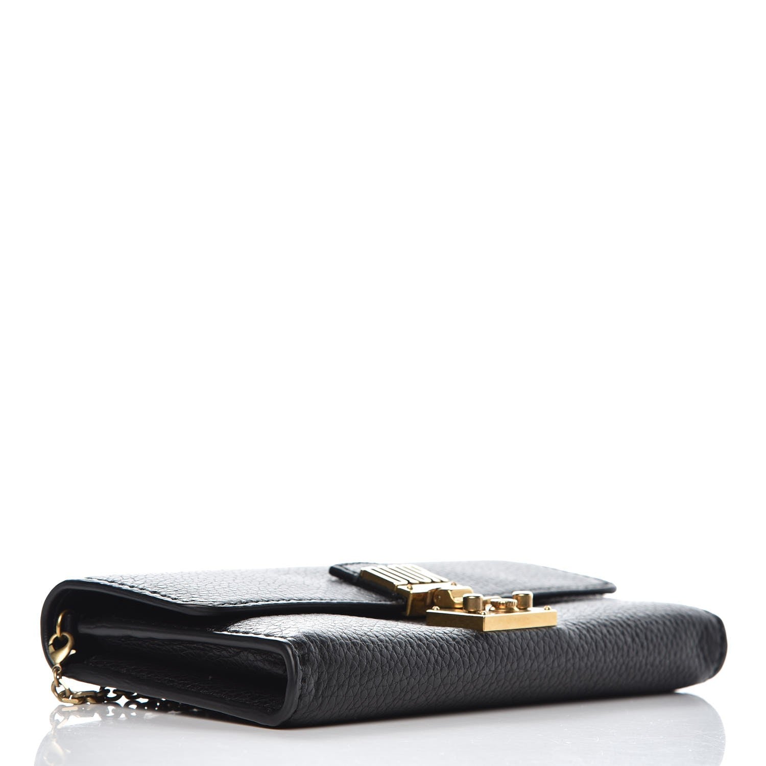 Christian Dior Calfskin Dioraddict Wallet on Chain Black 4 of 7
