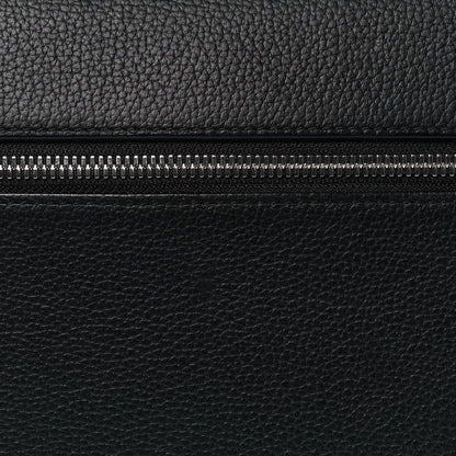 MCM Visetos Calfskin Spot Park Avenue Medium Shoulder Bag Dark Grey Black 12 of 13